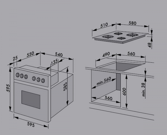 Bosch dft63ca60q схема встраивания